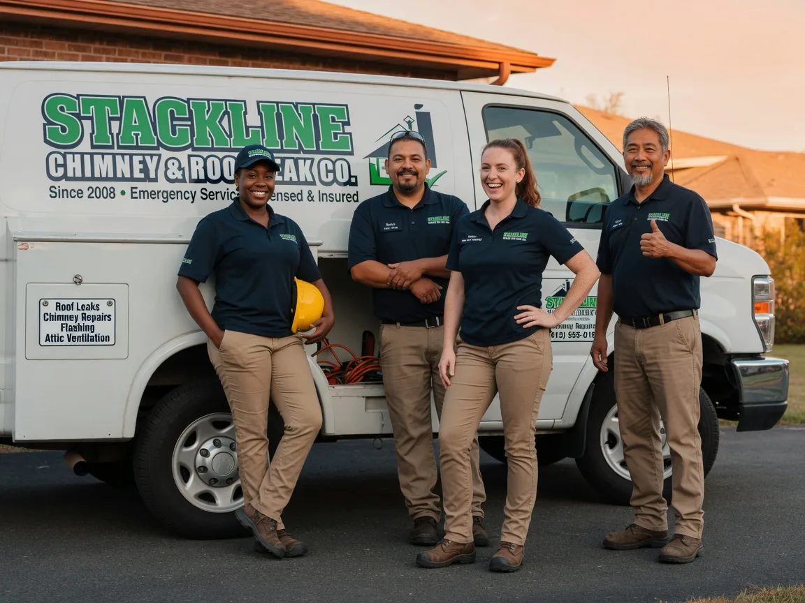Chimney flashing repair company in Lake Junaluska, NC